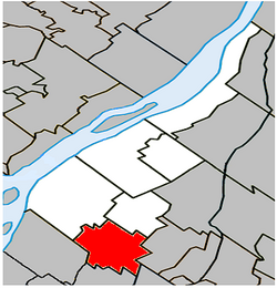 Sainte-Julie Quebec location diagram